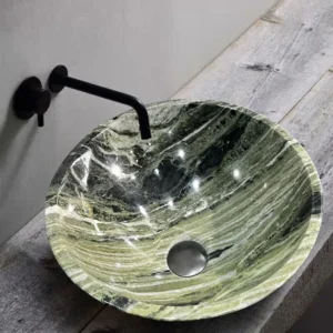 Cloud Jade round basin