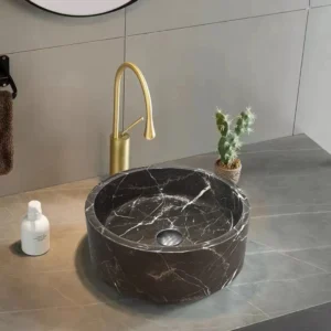 Goldenbrown Flat Base Basin