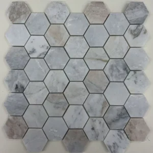 Jia shi white hexagonal