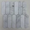Jia shi white long hexagonal