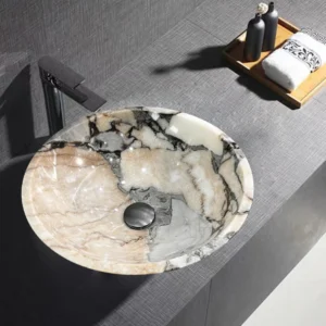 Elephant White round basin