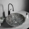 bahama blue round basin