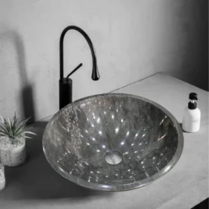 bahama blue round basin