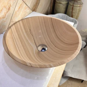 sandstone round basin-1