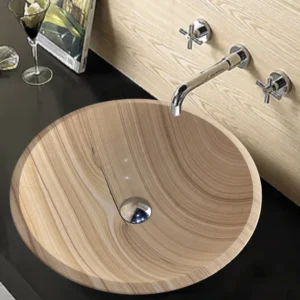 sandstone round basin