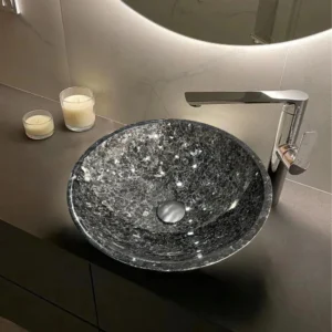 Emerald Pearl round basin