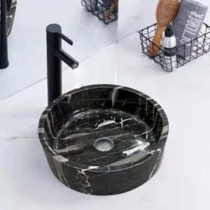 Silver White Dragon Flat Base Basin