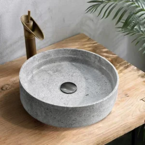 Yalan gray Flat Base Basin