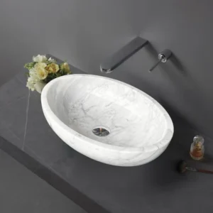 Snow White oval basin-2