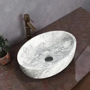 Snow White oval basin-3