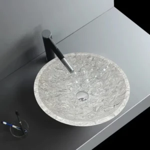 King Flower round basin