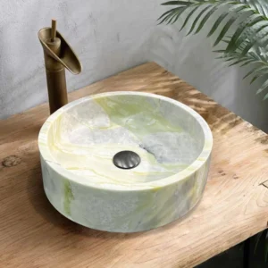 Cloud Jade Flat Base Basin