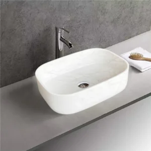 Calacatta gold square basin