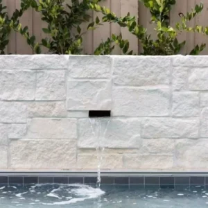 Handcrafted squarish sandstone wall cladding-1