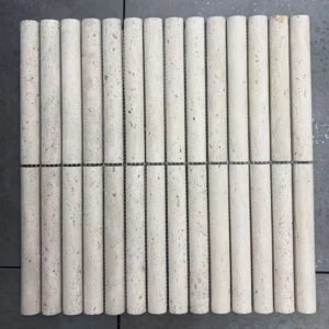 premium travertine flute