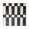 Rosso chess board mosaics